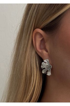گوشواره جواهر برنجی KİLİGİSTANBUL - کد 865228566