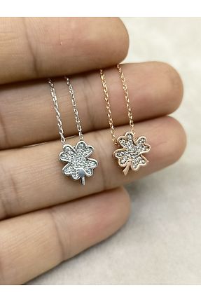 گردنبند نقره زنانه 925 عیار Ktrgümüş - کد 866324059