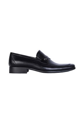 کفش کلاسیک مشکی مردانه پاشنه کوتاه (1 - 4 سانتی متر) TekYıldız - کد 866962390