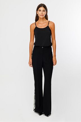 شلوار طوسی زنانه بافتنی Moda İlgi - کد 866366723