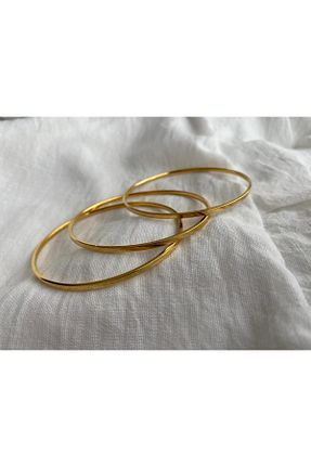 النگو طلائی زنانه 8 عیار MiDu Takı - کد 866359026