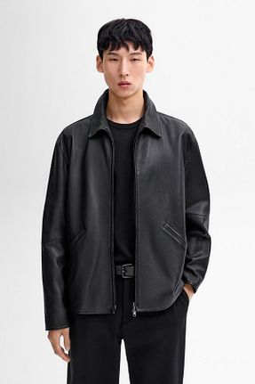 کت مشکی مردانه Comfort Massimo Dutti - کد 866348162