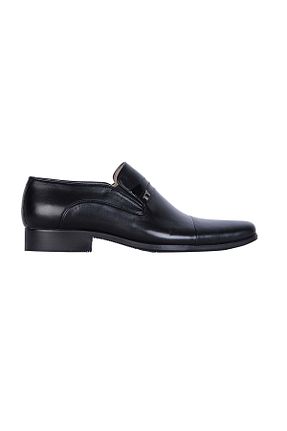کفش کلاسیک مشکی مردانه پاشنه کوتاه (1 - 4 سانتی متر) TekYıldız - کد 866962738