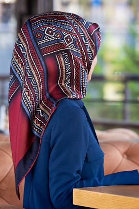 روسری سرمه ای İpek Tivil Vissona - کد 274073084