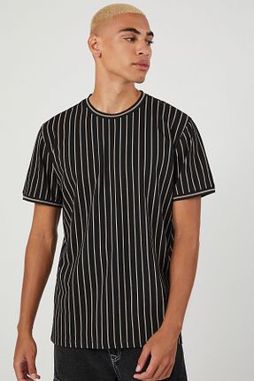 تیشرت مشکی مردانه رگولار Forever 21 - کد 866579917