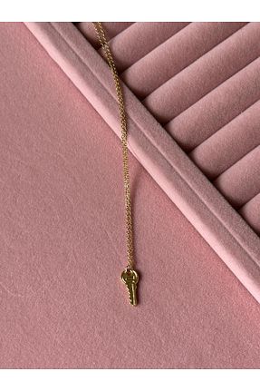 گردنبند استیل ( فولاد ) طلائی زنانه استیل (فولاد) MİOSAPRİVE - کد 866425990