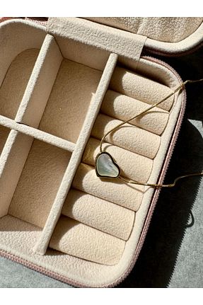 گردنبند استیل ( فولاد ) طلائی زنانه استیل ضد زنگ LUXSTONE - کد 866433733