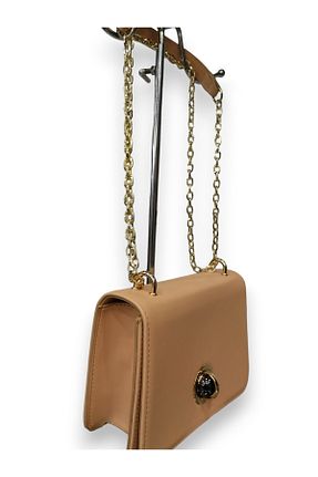 کیف دوشی بژ زنانه چرم مصنوعی KRISTE BELL - کد 866474436