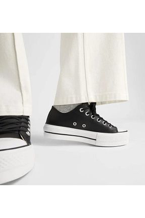 کفش کژوال مشکی زنانه مخلوط پلی استر Converse - کد 866496365