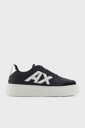 کفش اسنیکر مشکی زنانه بند دار Armani Exchange - کد 866635152