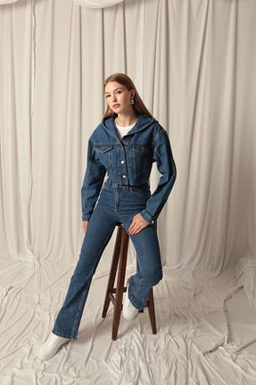 کاپشن طوسی زنانه رگولار Dimba Shopping - کد 885908147