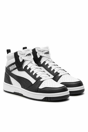 کفش بسکتبال مشکی زنانه چرم اصل Puma - کد 768027370