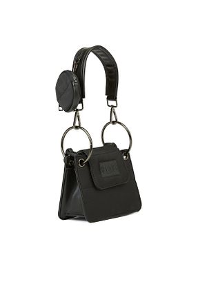 کیف پستچی مشکی زنانه Divarese - کد 866542718
