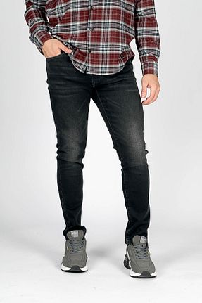 شلوار جین مشکی مردانه پاچه تنگ Lee Cooper - کد 866676510