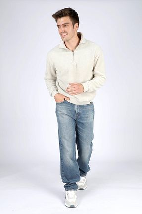 شلوار جین آبی مردانه پاچه پهن Lee Cooper - کد 866678960