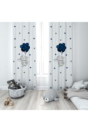 پرده زمینه سفید جیر MEKTA HOME - کد 74747285