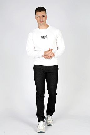 شلوار جین سفید مردانه پاچه تنگ Lee Cooper - کد 866699707