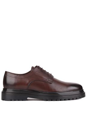 کفش کلاسیک قهوه ای مردانه چرم لاکی Shoetyle - کد 799443824