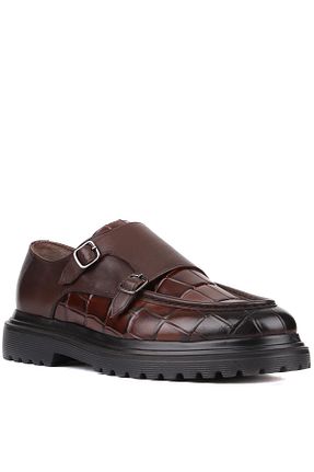 کفش کلاسیک قهوه ای مردانه پاشنه کوتاه (1 - 4 سانتی متر) Shoetyle - کد 799696398
