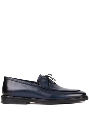 کفش کلاسیک سرمه ای مردانه جیر Shoetyle - کد 824378094