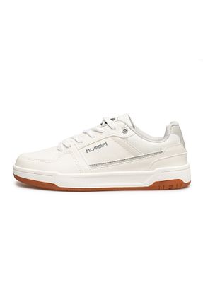 کفش پیاده روی سفید زنانه چرم مصنوعی hummel - کد 866641420