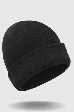ست شال گردن و کلاه پشمی و دستکش مشکی مردانه 10 تایی Pamuksu - کد 866657365