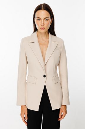 کت بژ زنانه Blazer Ekol - کد 866661120