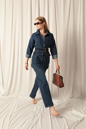 کاپشن مشکی زنانه رگولار FASHION - کد 897839794