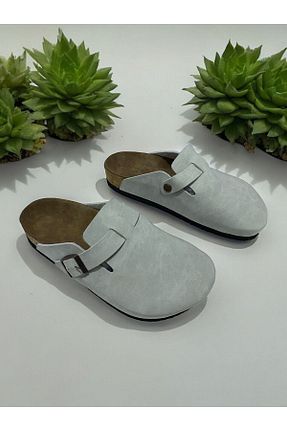 دمپائی آبی زنانه چرم مصنوعی Shoes - کد 822862790