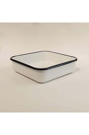 سینی سفید مینا Emayeci - کد 835265026