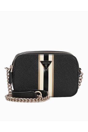 کیف دوشی مشکی زنانه Guess - کد 866670268