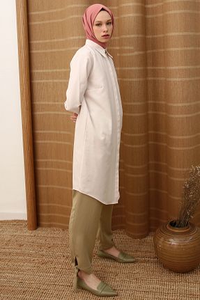 تونیک حجاب صورتی زنانه پنبه پلی استر ALLDAY - کد 125963747