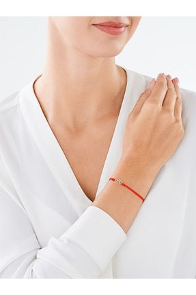 دستبند طلا زنانه 14 عیار MİNİMAL - کد 866918956