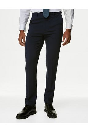 شلوار سرمه ای مردانه پلی استر Marks & Spencer - کد 850932296