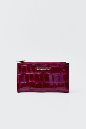 کیف پول صورتی زنانه ابعاد کوچک Stradivarius - کد 327326374