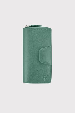 کیف پول سبز زنانه سایز متوسط Garbalia - کد 866716694