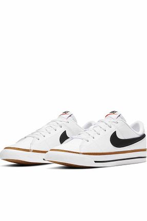 کفش اسنیکر سفید زنانه چرم اصل Nike - کد 867229417
