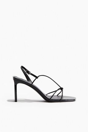 کفش پاشنه بلند کلاسیک مشکی زنانه پاشنه بلند (10 سانتی متر و بالاتر) H&M - کد 866741894