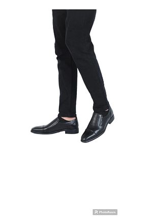کفش کژوال مشکی مردانه چرم خالص Berenni - کد 781914520