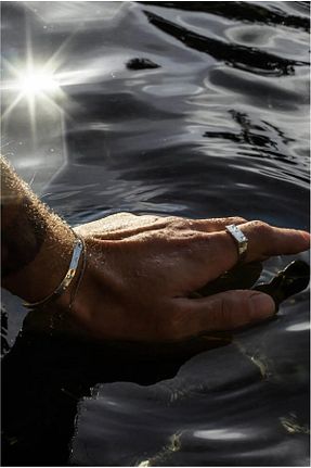انگشتر نقره سفید مردانه 925 عیار Ricco Jewellery - کد 866743708