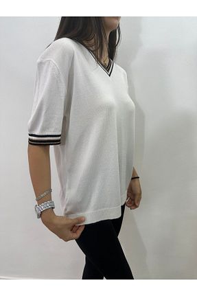 تیشرت سفید زنانه رگولار GND - کد 859373290