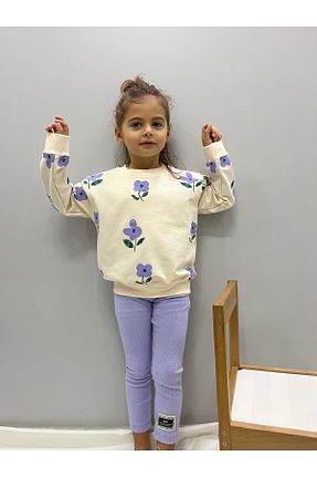 ست لباس راحتی نباتی بچه گانه گلدار eloşkids - کد 866993373