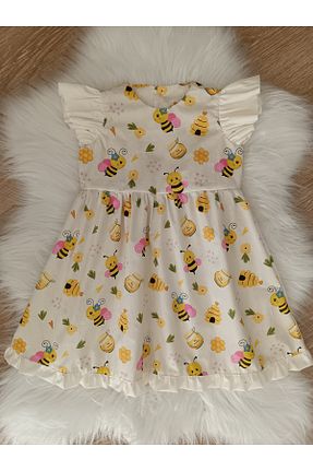 لباس بژ بچه گانه بافتنی Alice Dikim - کد 866802610