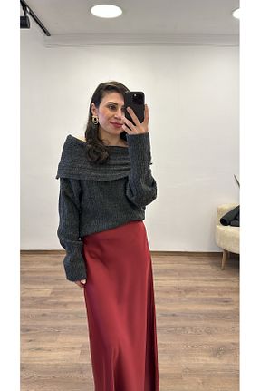 پلیور طوسی زنانه ساده Gonca İzmit - کد 866826922