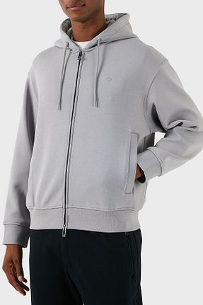سوئیشرت طوسی مردانه چاپی Emporio Armani - کد 867043088