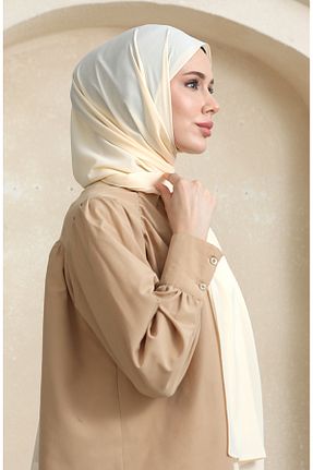 روسری نارنجی کرپ sefamerve - کد 866905179
