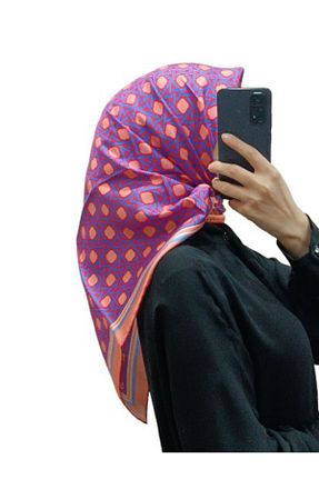 روسری آبی İpek Tivil Silk Home - کد 815157483