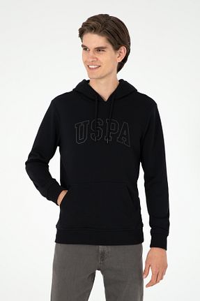 سوئیشرت مشکی مردانه ساده U.S. Polo Assn. - کد 866958856
