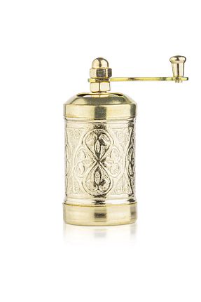 آسیاب قهوه و ادویه زرد استیل (فولاد) Glios - کد 866997367