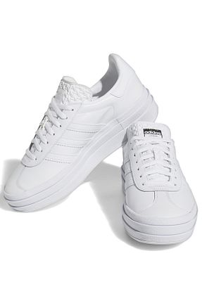 کفش اسنیکر سفید زنانه بند دار adidas - کد 867000731